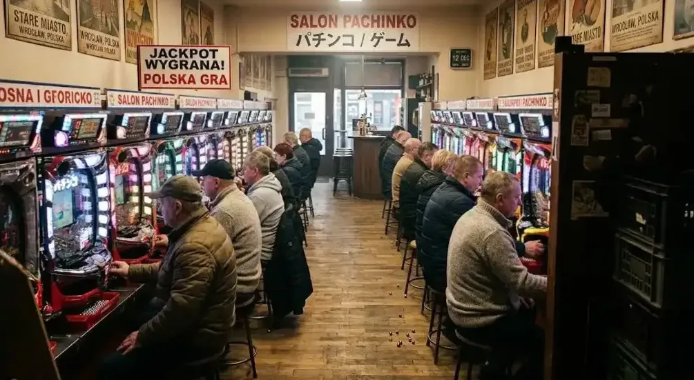 Instruktor pokazuje naciąg