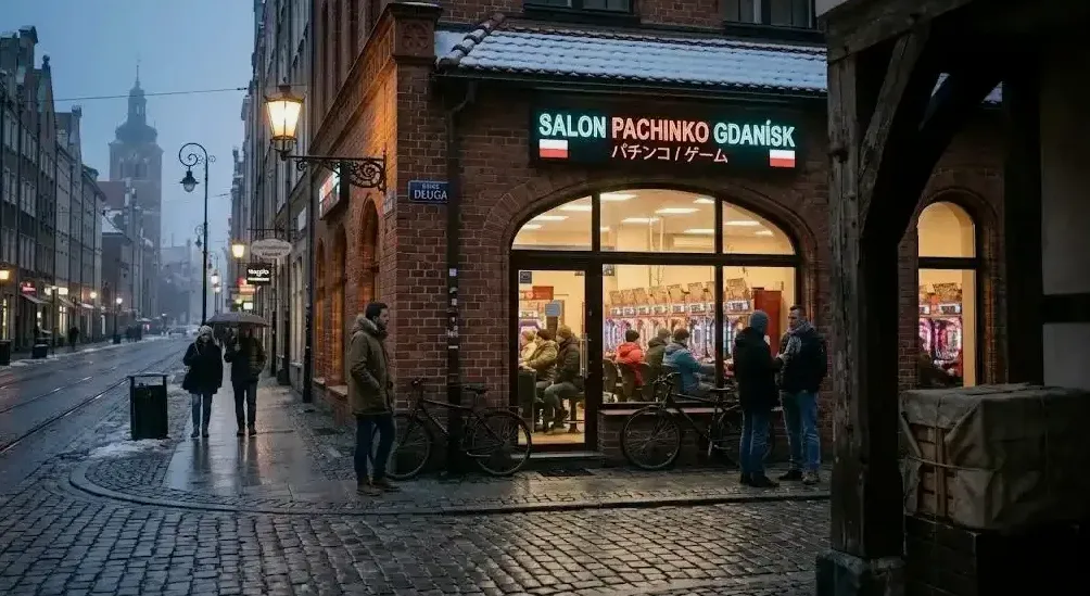 Wintage'owy salon pachinko