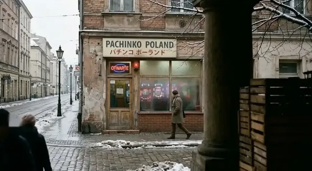 Imienna tabliczka przy automacie